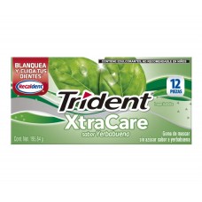 Trident® Xtra Care Yerbabuena 12 piezas de 16,32 g