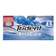 Trident® Xtra Care Menta 12 piezas de 16,32 g