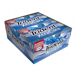 Trident® Xtra Care Menta 12 piezas de 16,32 g