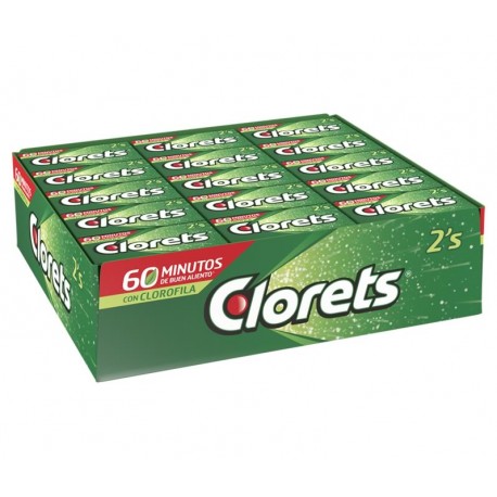 Clorets® Menta 2's 60 piezas de 2,8 g