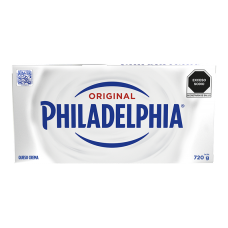 Queso Crema Philadelphia® Original 4 piezas de 180 g.